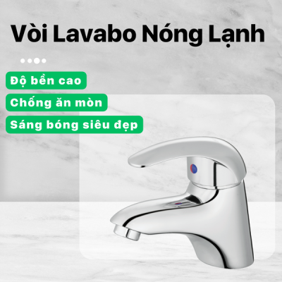 ESHOP_Vòi Lavabo Nóng Lạnh